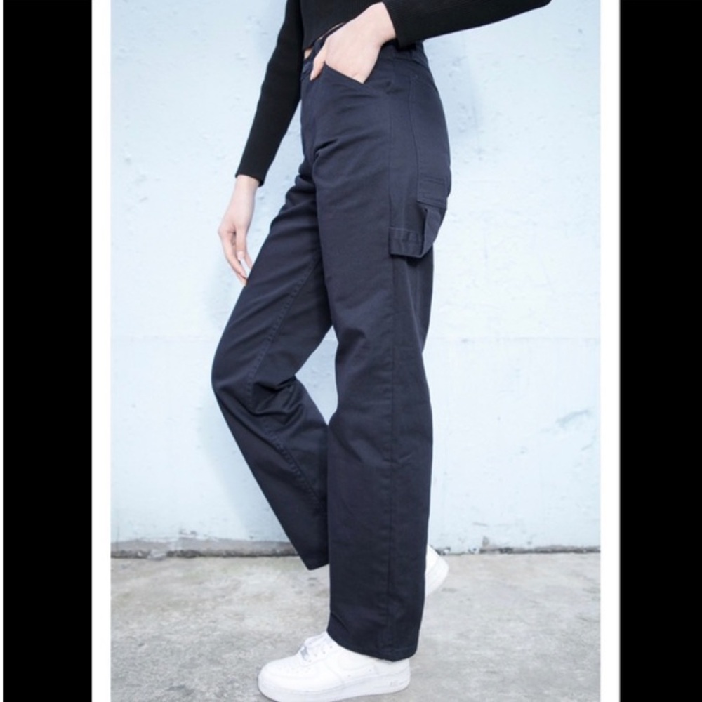 Brandy Melville Black Painter Pants size small